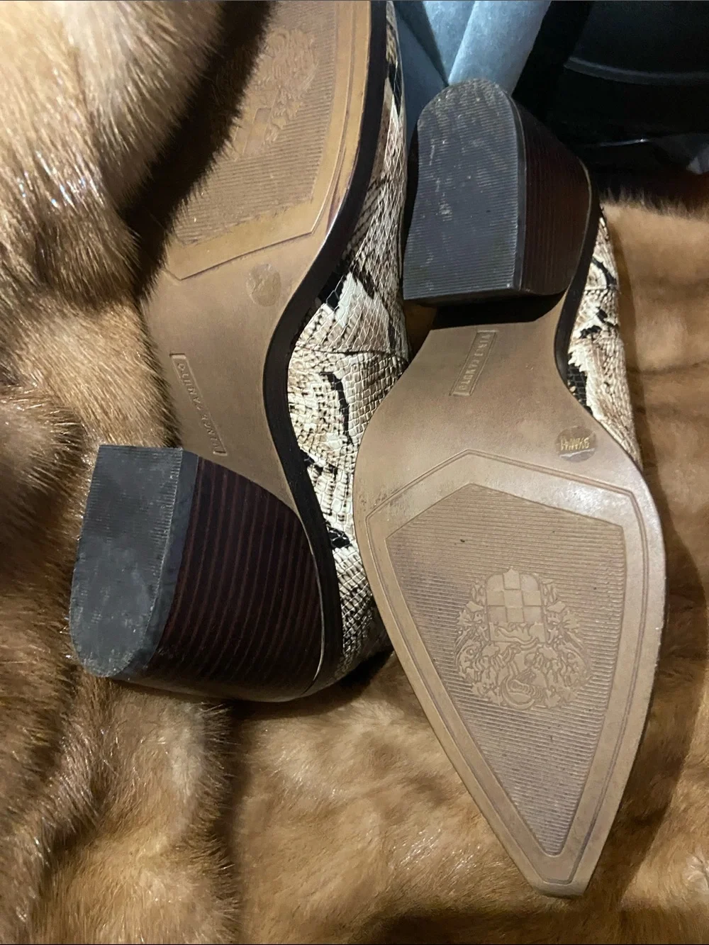 Vince Camuto snake print
